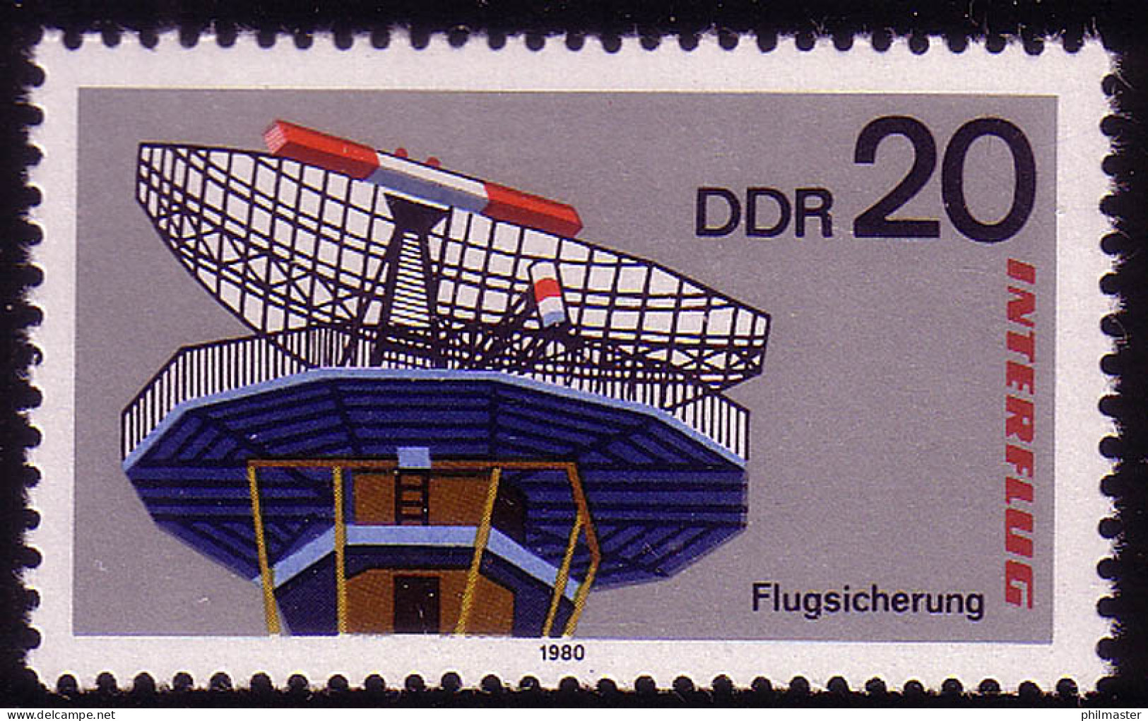 2516 INTERFLUG AEROSOZPHILEX 20 Pf ** - Neufs