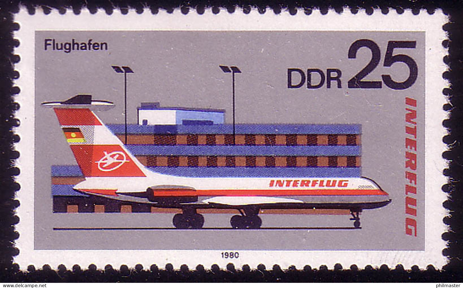 2517 INTERFLUG AEROSOZPHILEX 25 Pf ** - Neufs