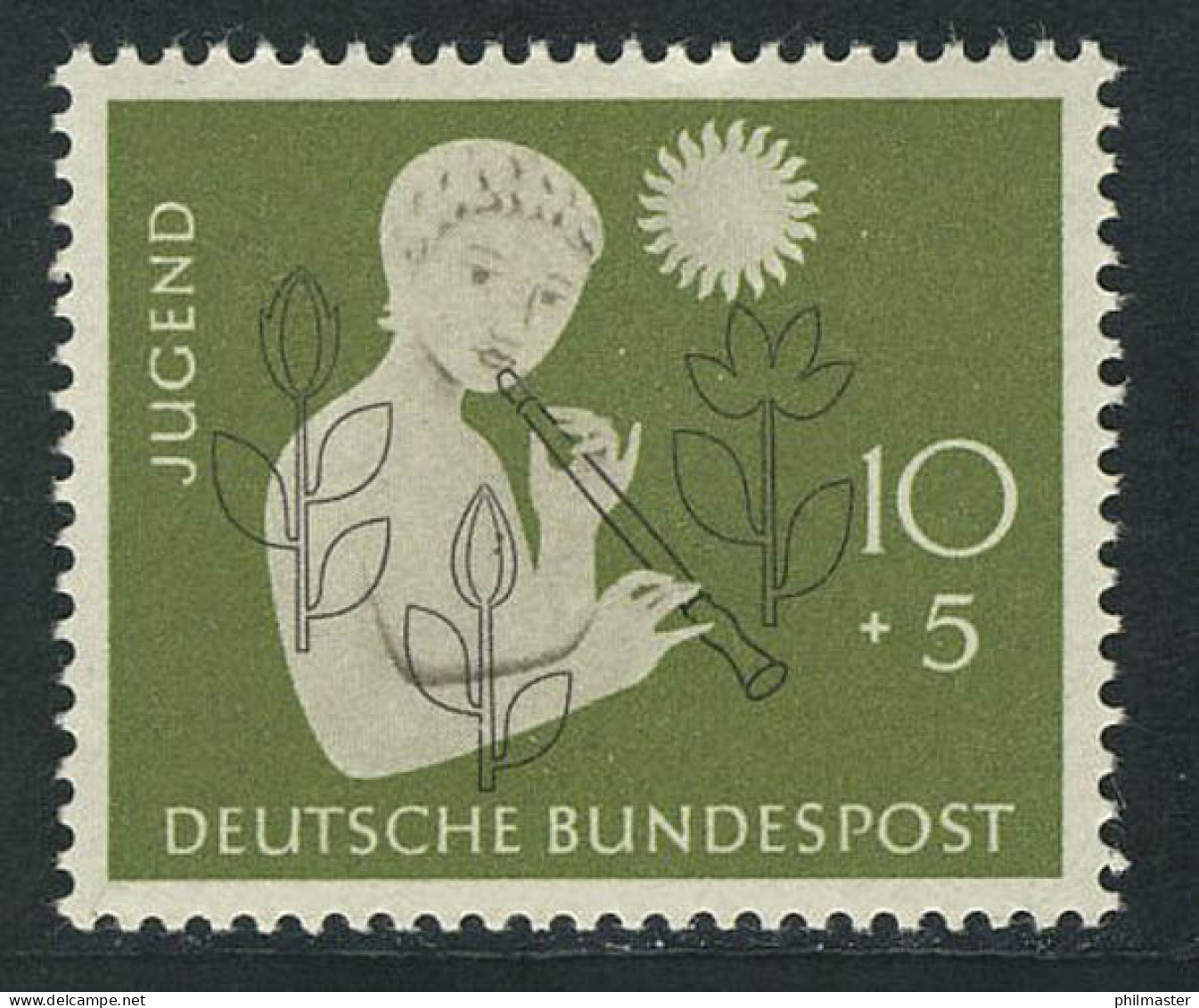 233 Jugend 10+5 Pf ** Postfrisch - Unused Stamps