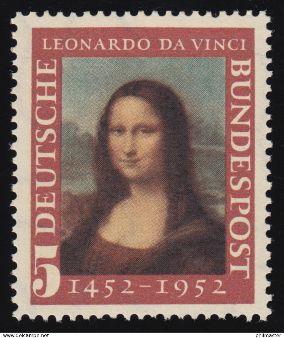 148II Mona Lisa, Nachauflage ** - Unused Stamps