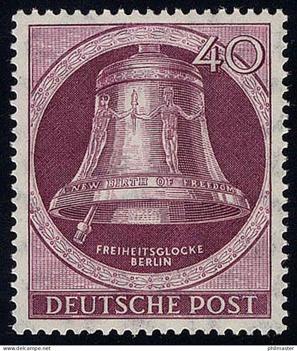 79 Glocke I (Klöppel Links) 40 Pf ** - Neufs