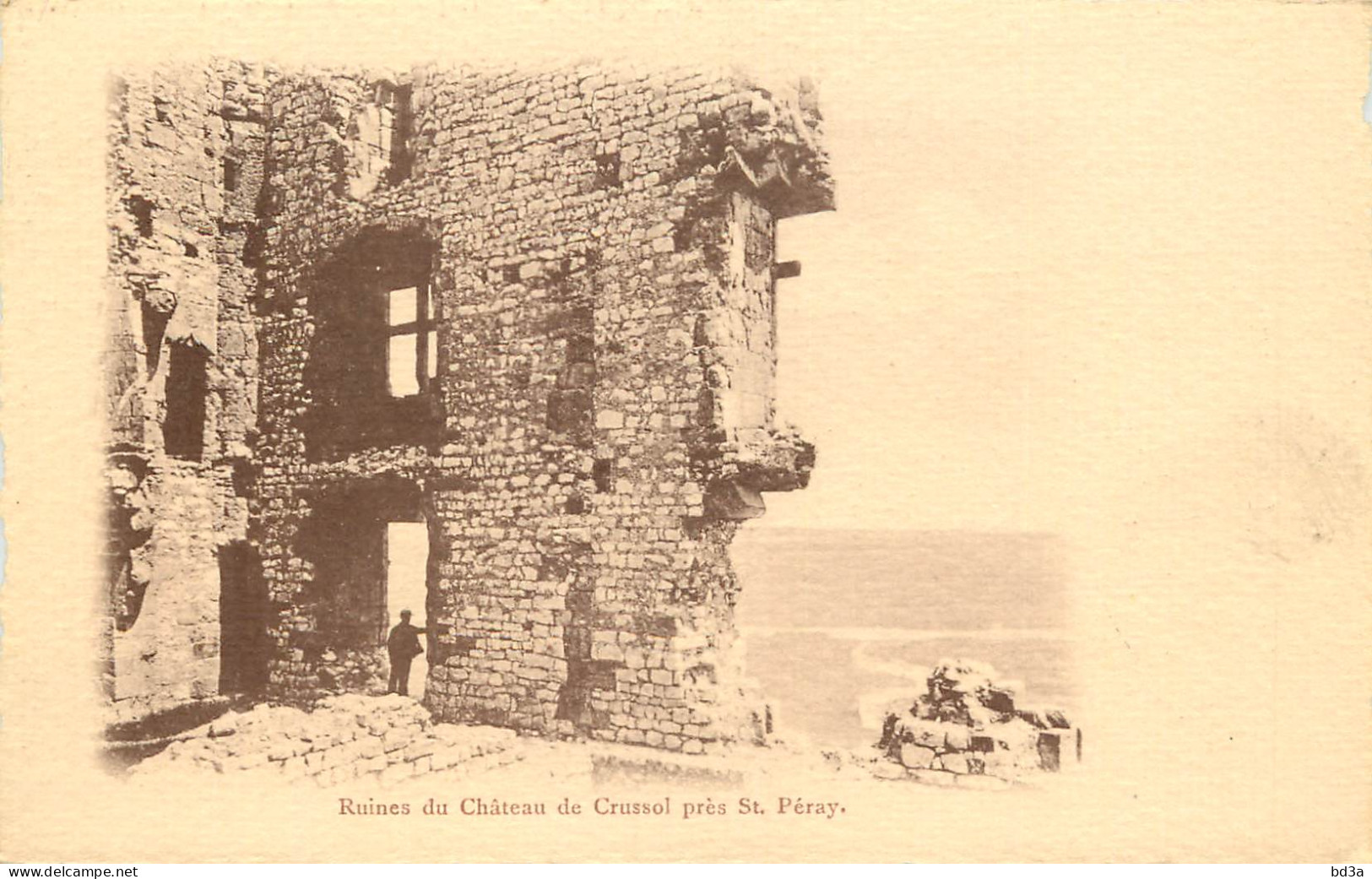  07  RUINES DU CHATEAU DE CRUSSOL    PRES SAINT PERAY - Saint Péray