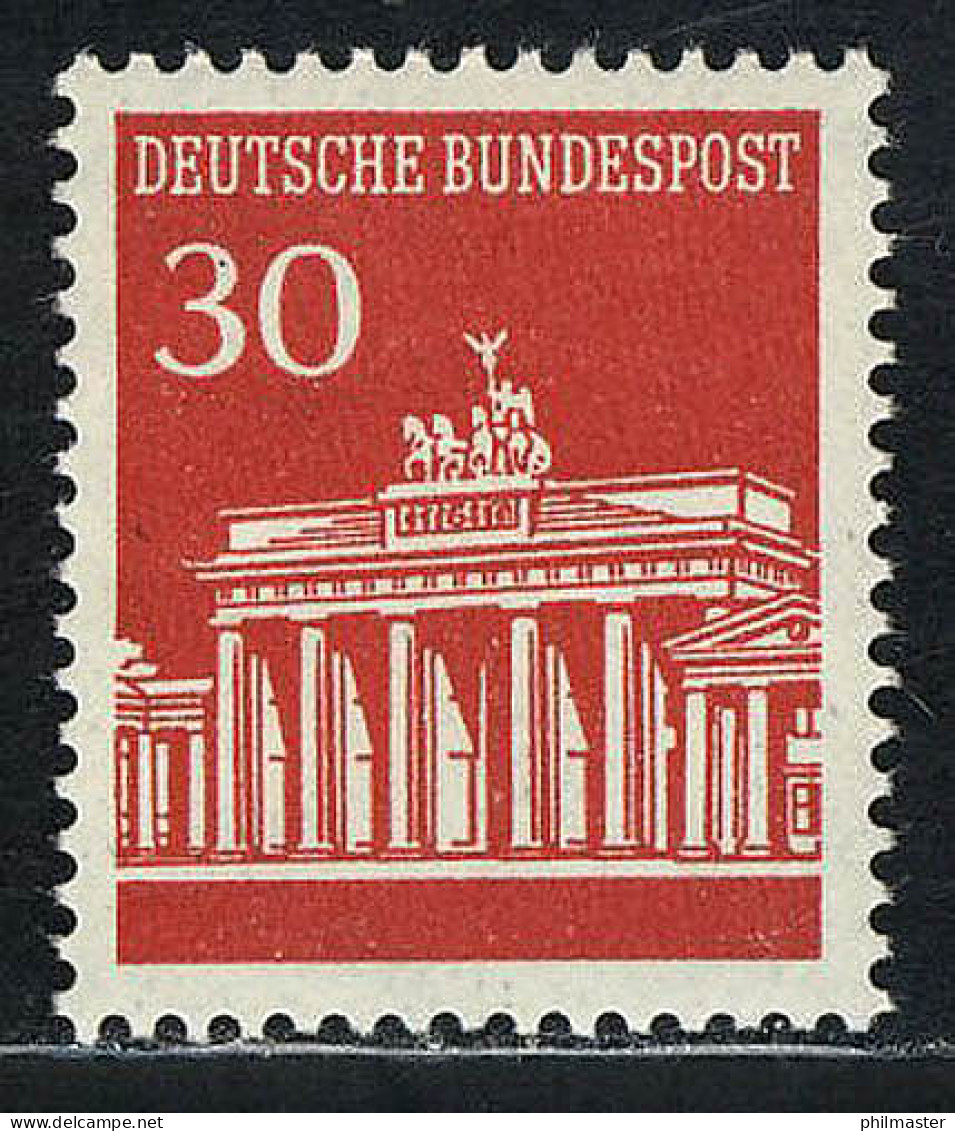 508w Brandenburger Tor 30 Pf Planatol, ** - Unused Stamps