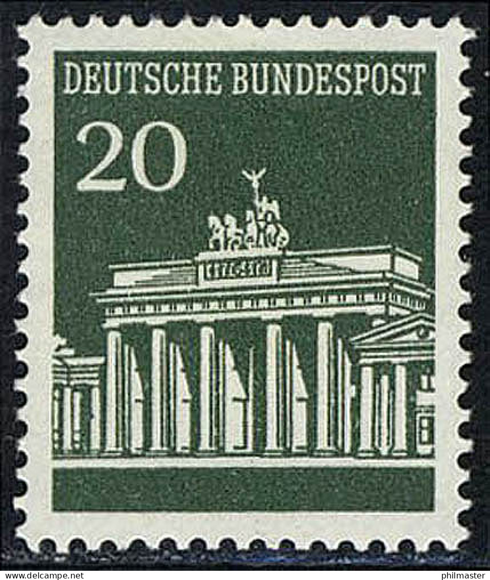 507w Brandenburger Tor 20 Pf Planatol, ** - Ungebraucht