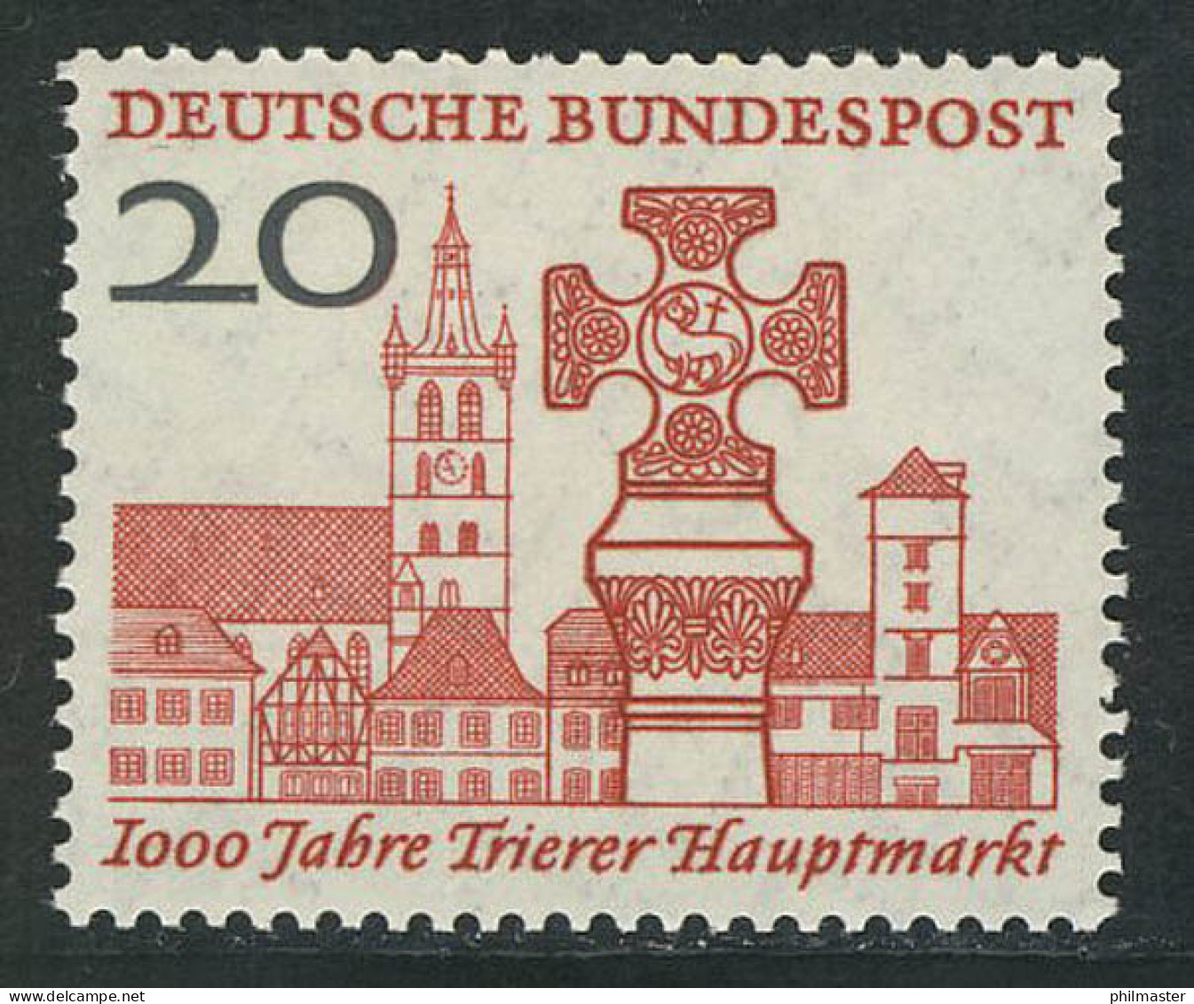 290 Trierer Hauptmarkt ** Postfrisch - Nuovi