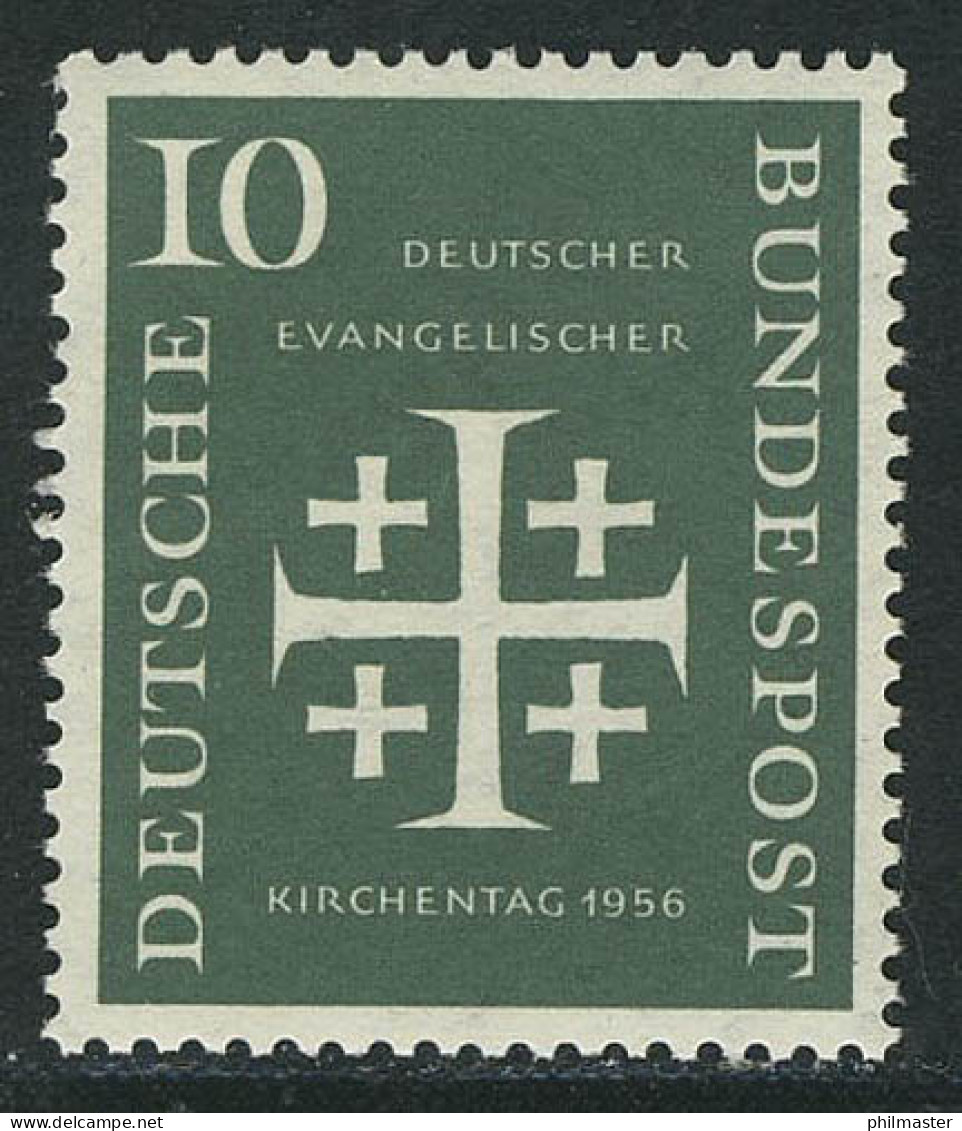 235 Kirchentag 10 Pf ** Postfrisch - Nuovi