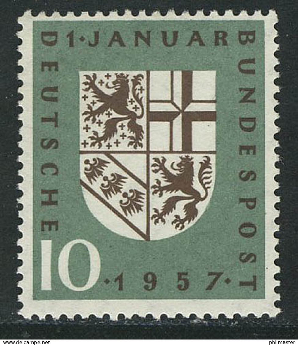249 Eingliederung Des Saarlandes ** Postfrisch - Unused Stamps