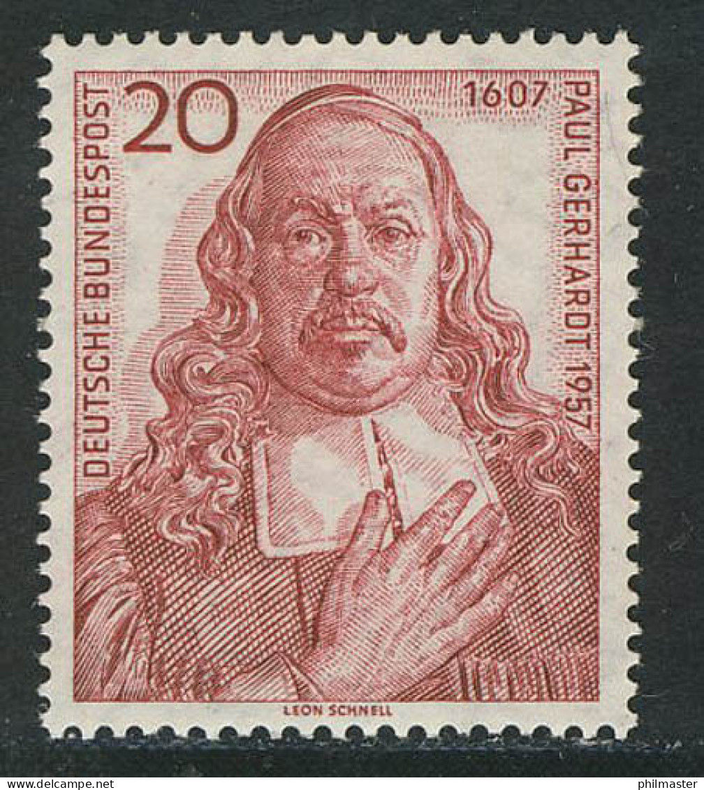253 Paul Gerhardt ** Postfrisch - Unused Stamps
