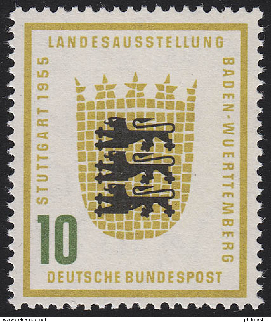 213Vd Baden-Württemberg 10 Pf ** Postfrisch - Unused Stamps