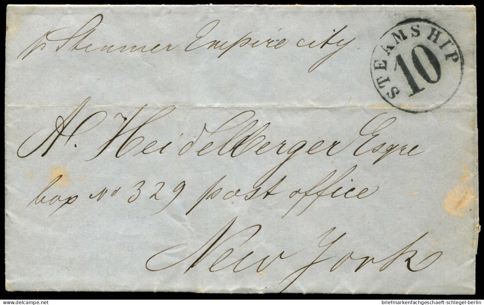 Cuba, 1853, Brief - Kuba