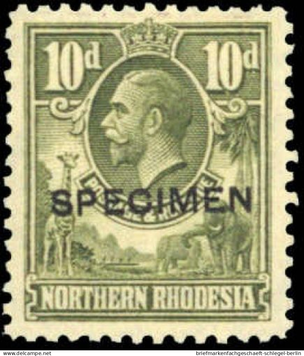 Nord-Rhodesien, 1925, 1 - 9 Spec., Ungebraucht - Sonstige - Afrika