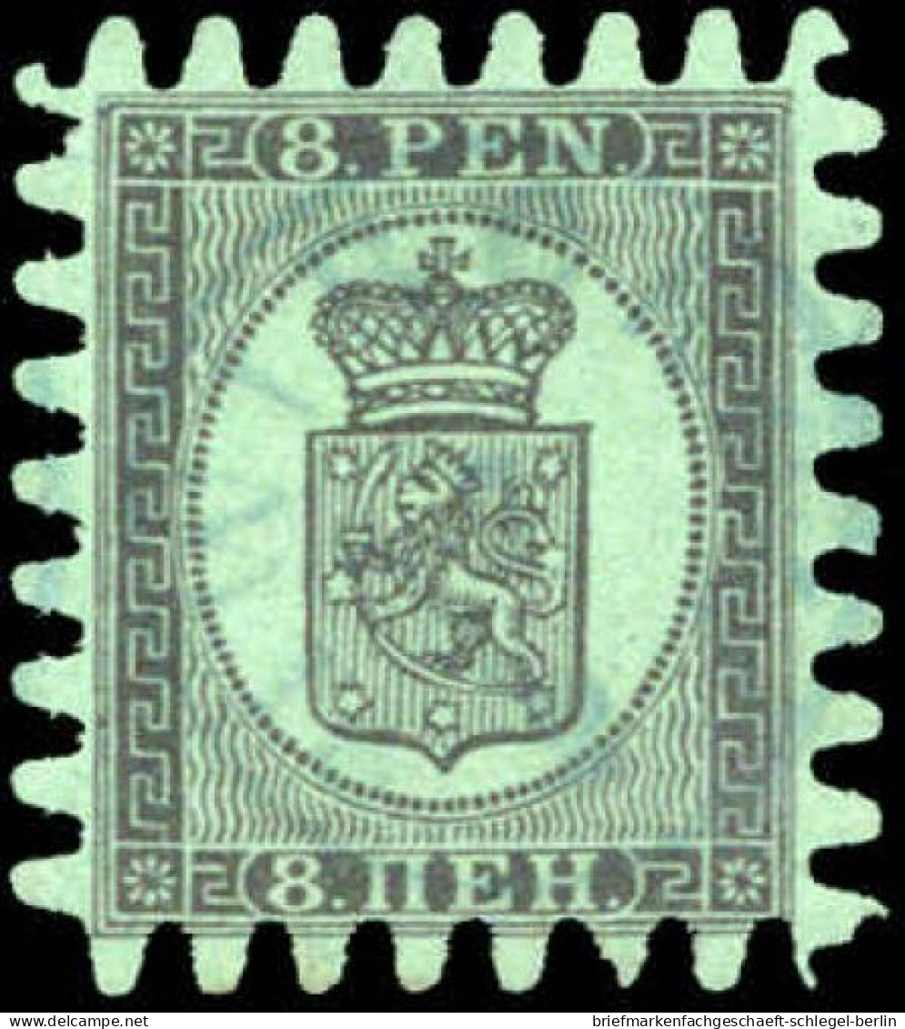 Finnland, 1866, 6 C X, Gestempelt - Other & Unclassified