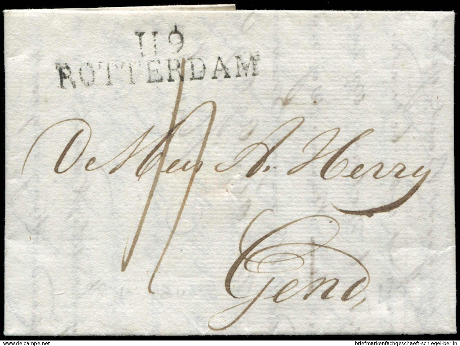 Niederlande, 1811, Brief - Autres & Non Classés