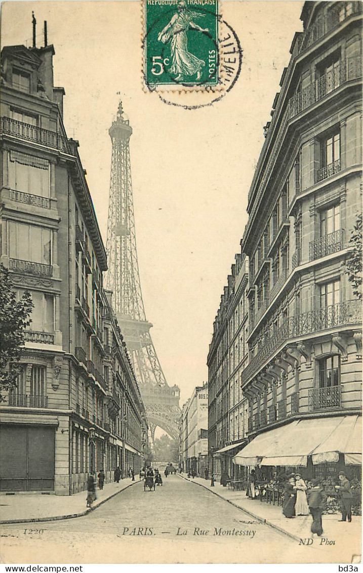 75  PARIS   LA RUE MONTESSUY - Distretto: 15