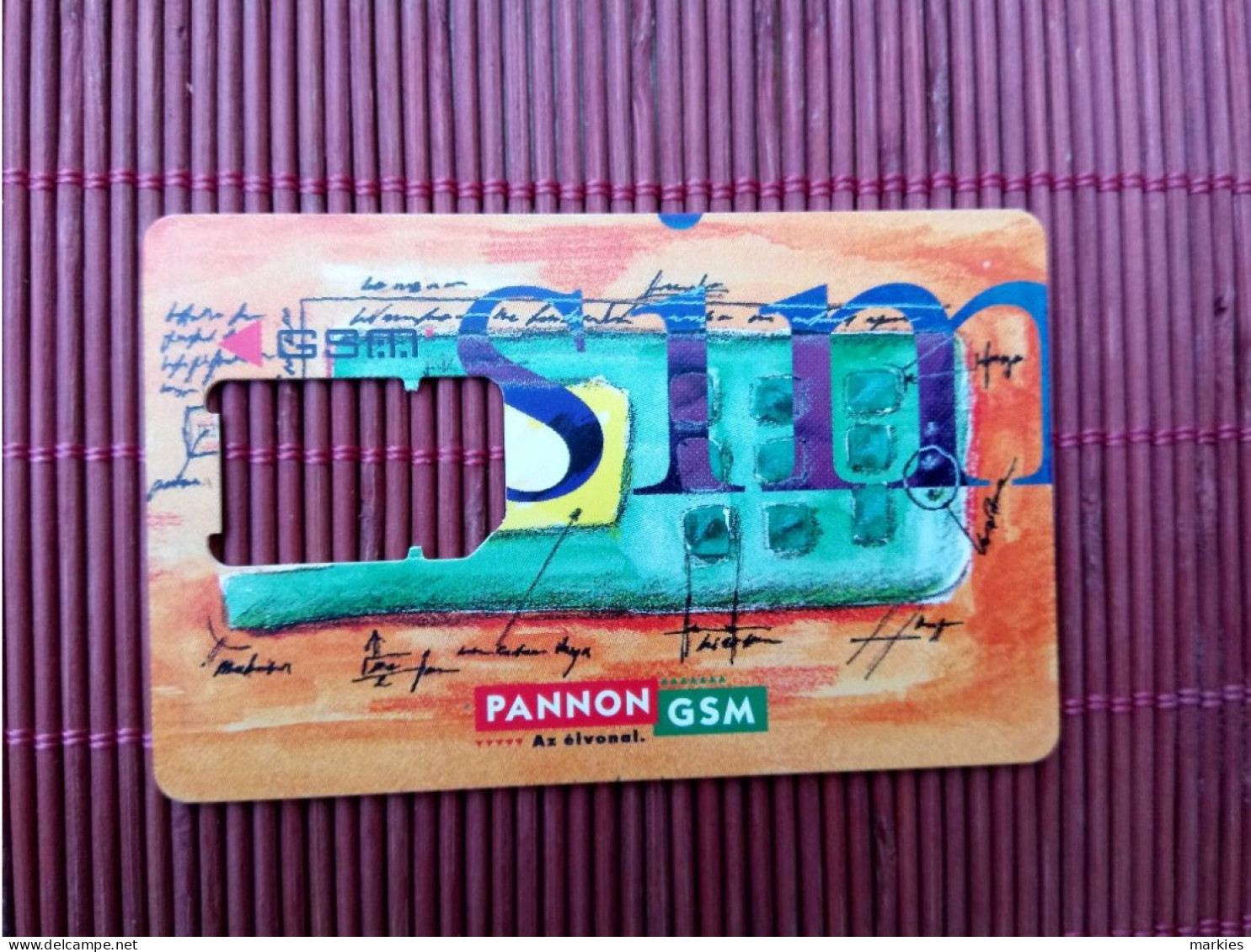 Gsm Card No Chip  Rare - Hongarije