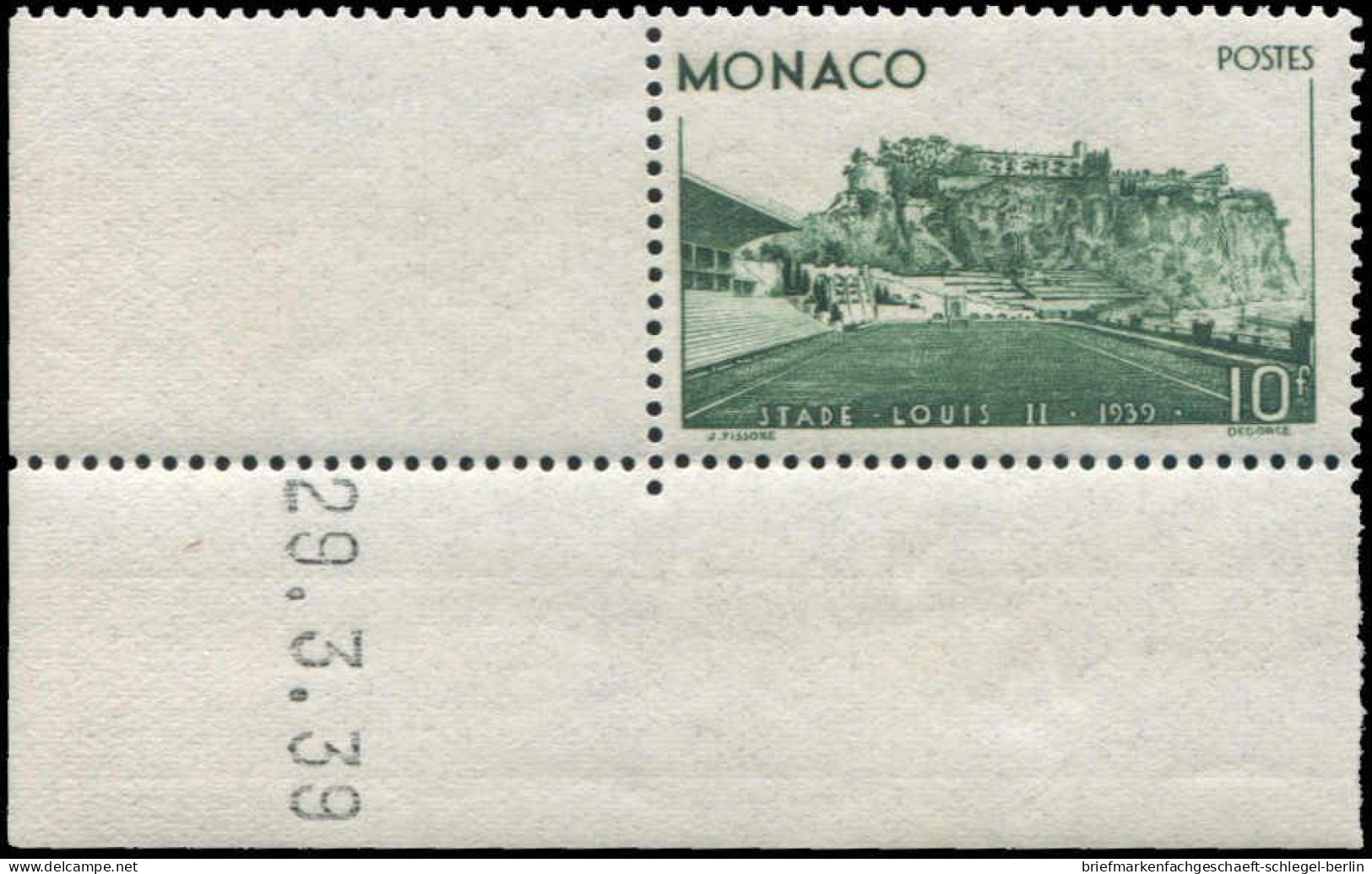 Monaco, 1939, 189, Postfrisch - Autres & Non Classés