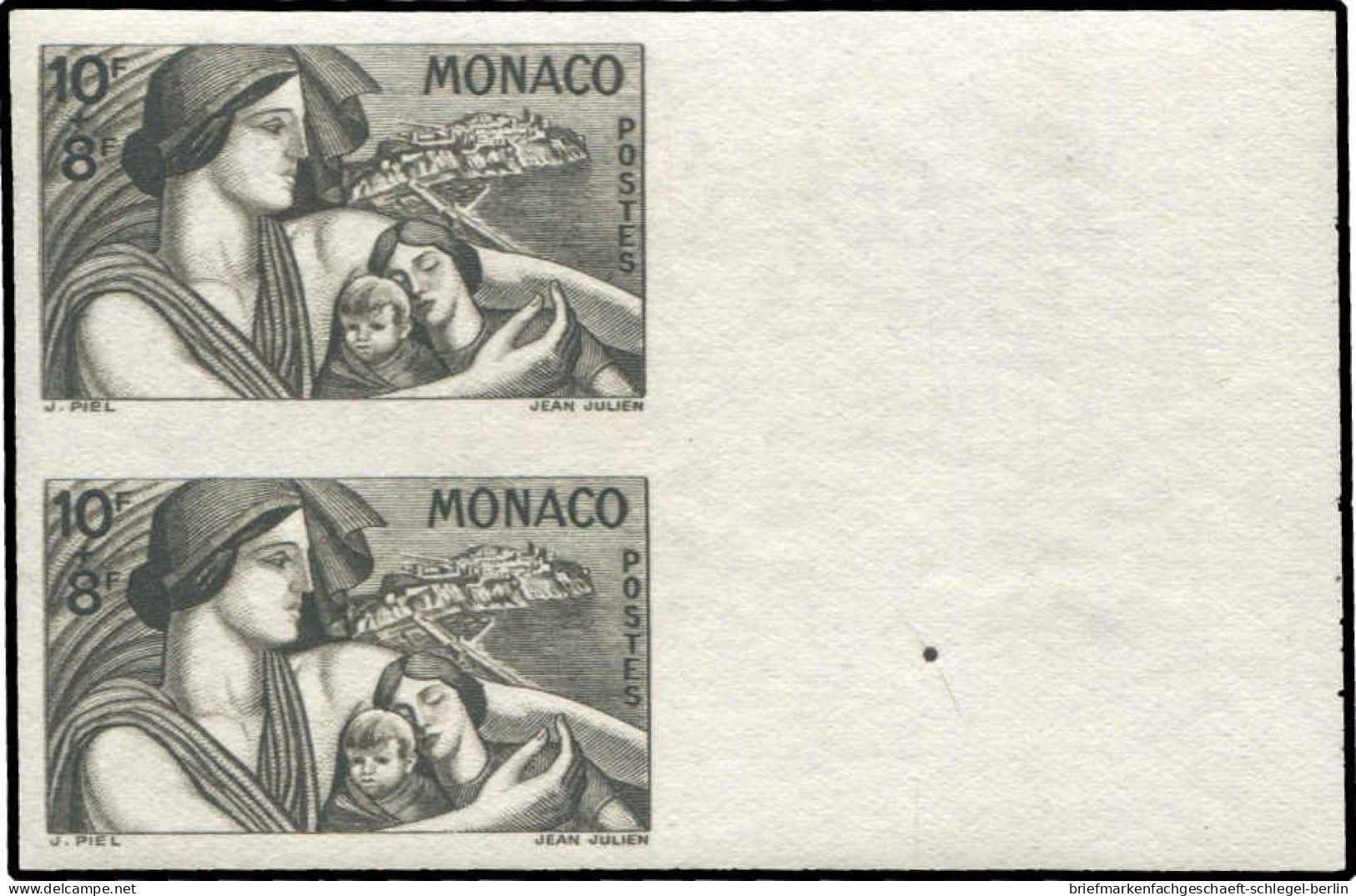 Monaco, 1941, 247-56 U, Postfrisch - Other & Unclassified