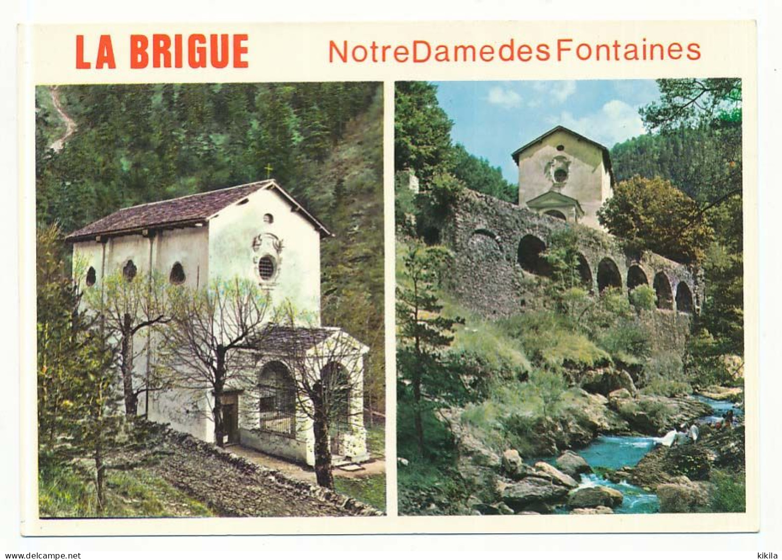CPSM / CPM 10.5 X 15 Alpes Maritimes Notre Dame Des Fontaines Près Du Village De LA BRIGUE - Altri & Non Classificati