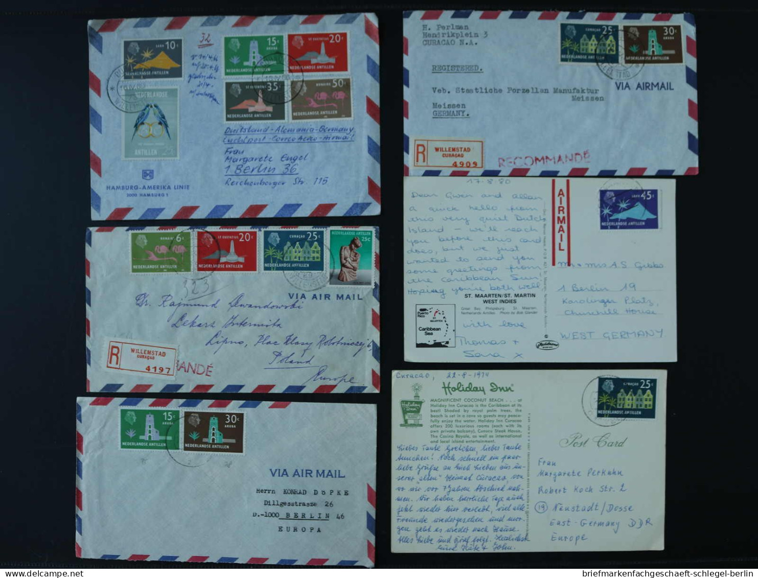 Niederländische Antillen, Brief - Antillas Holandesas
