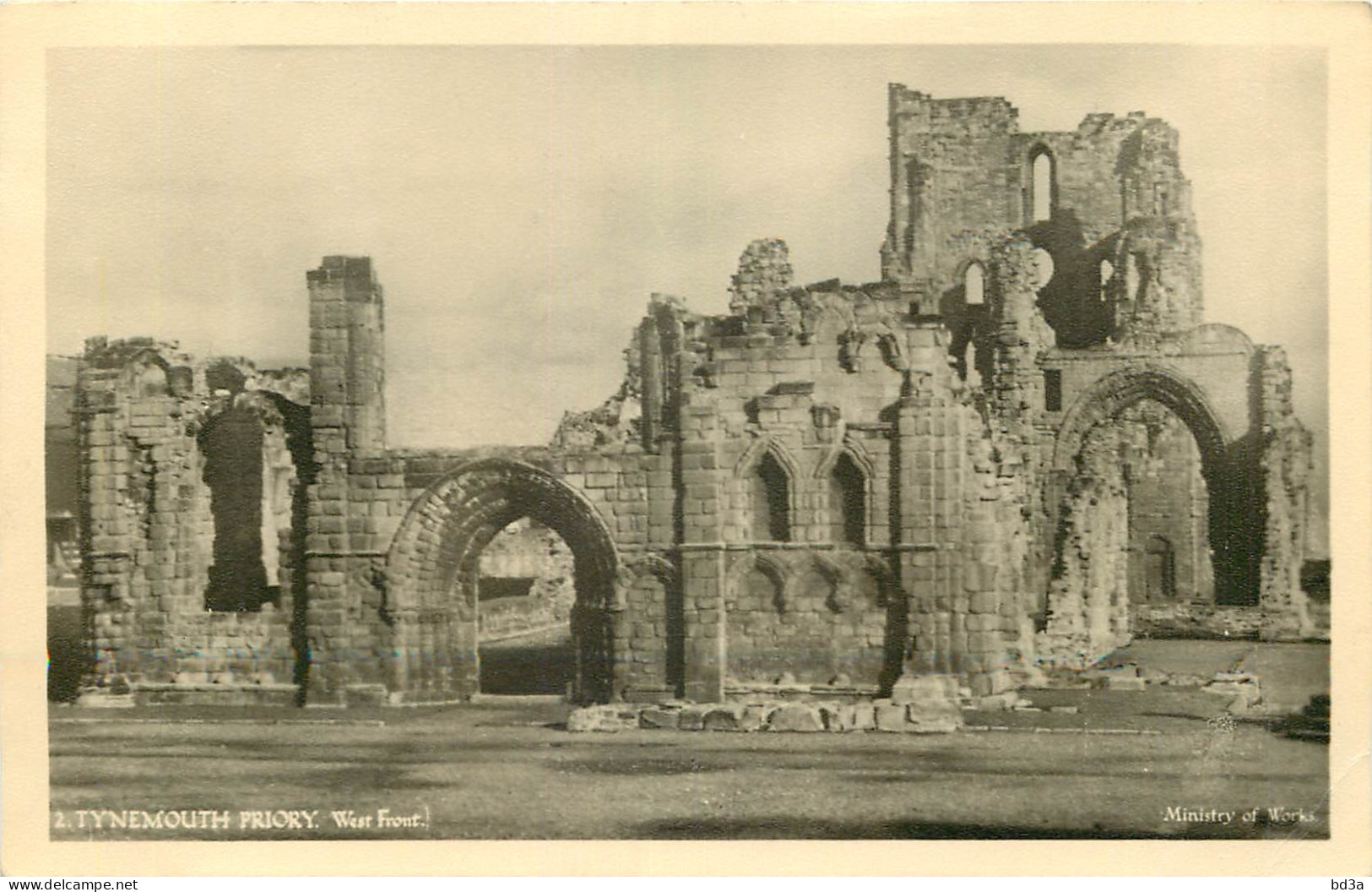 TYNEMOUTH PRIORY  WEST FRONT - Other & Unclassified