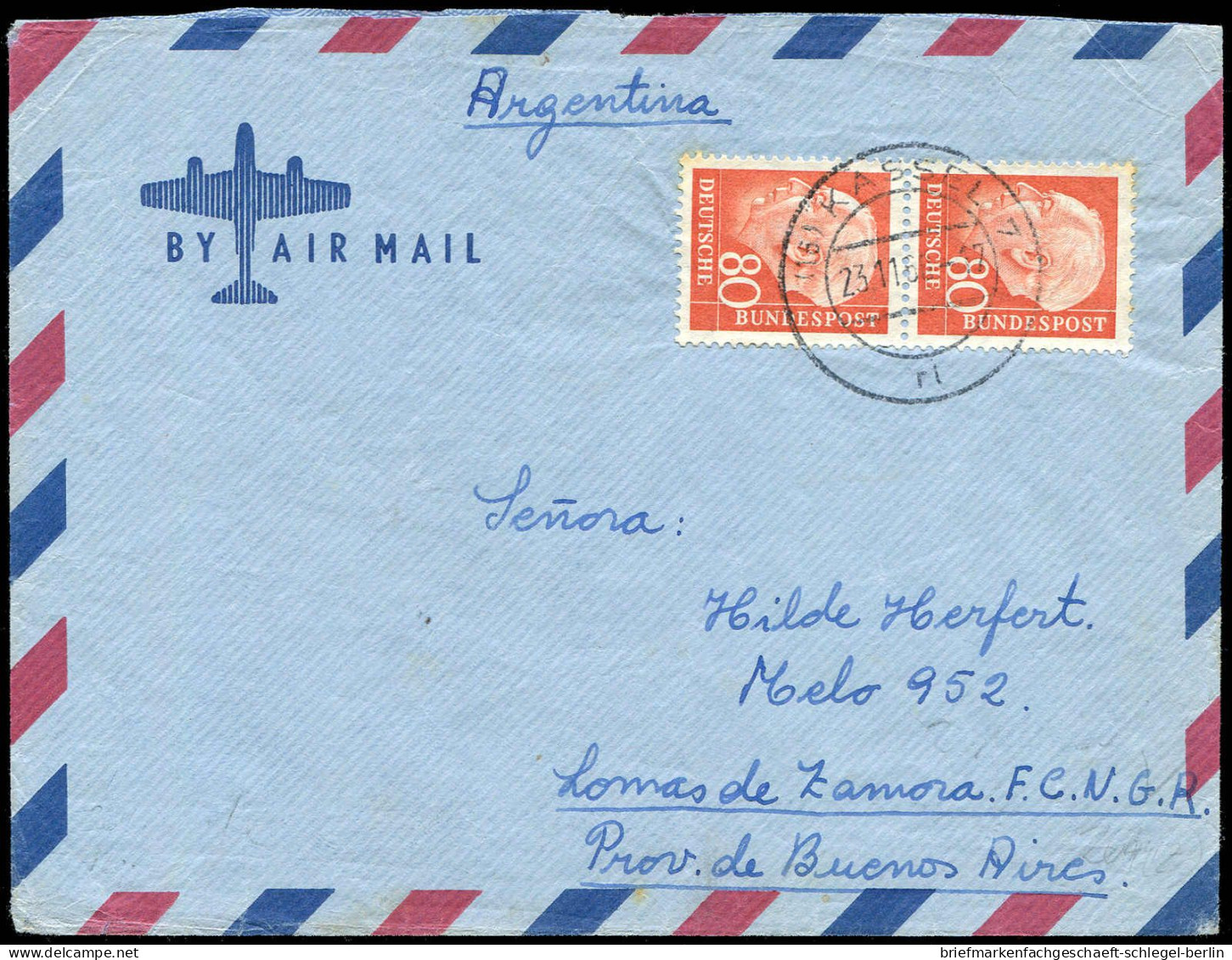 Bundesrepublik Deutschland, 1960, 264 (2), Brief - Sonstige & Ohne Zuordnung