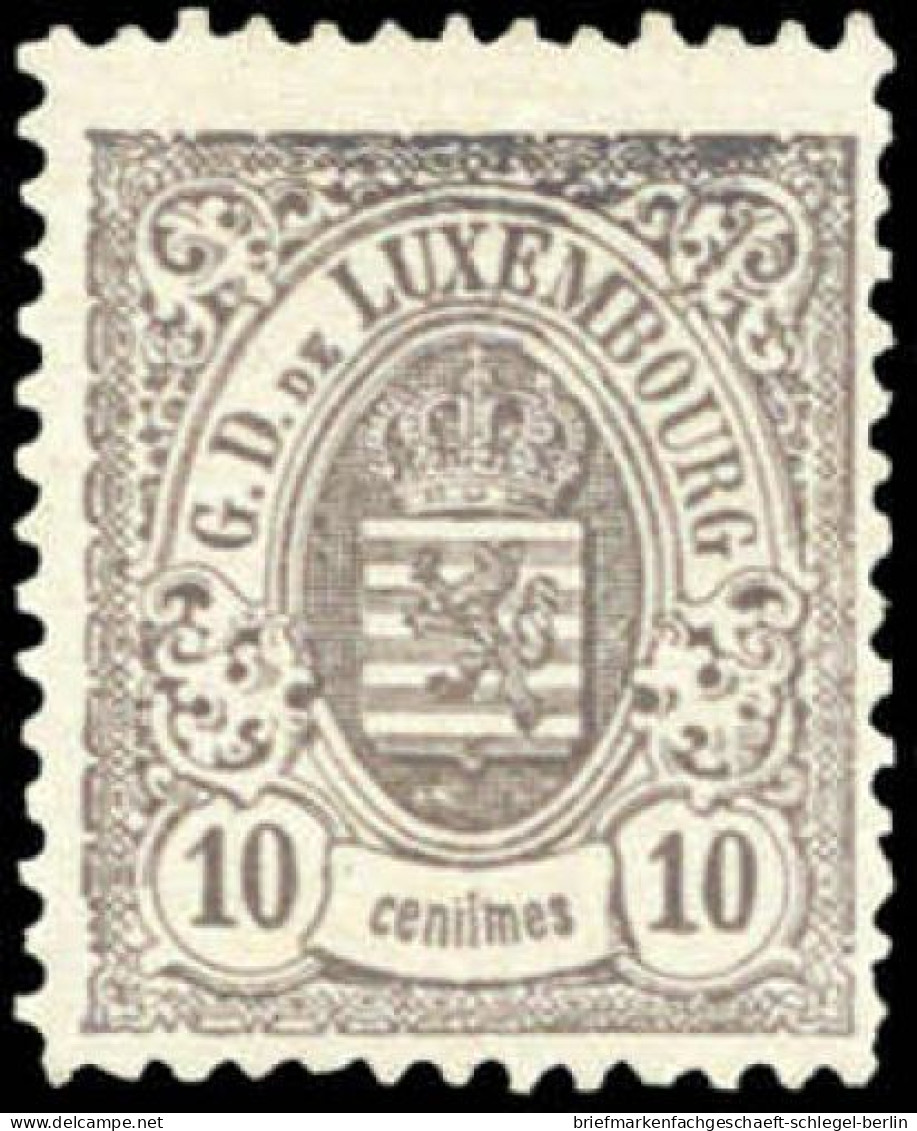 Luxemburg, 1880, 40 B, Ungebraucht - Altri & Non Classificati