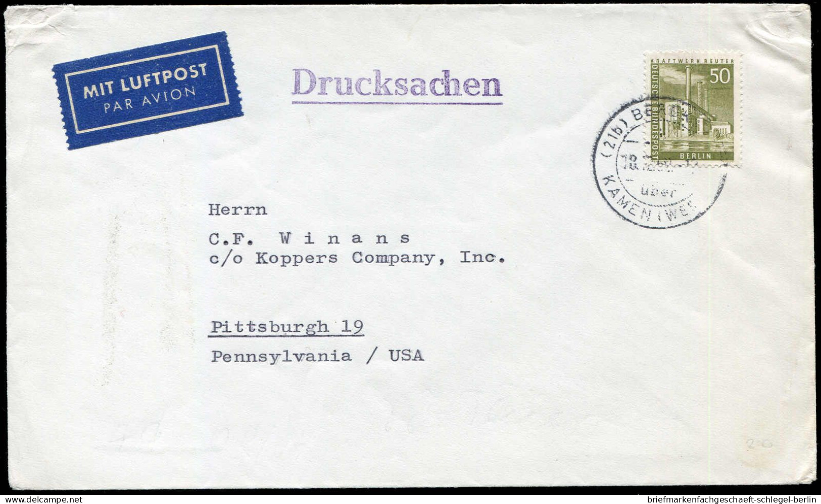 Berlin, 1959, 150, Brief - Other & Unclassified