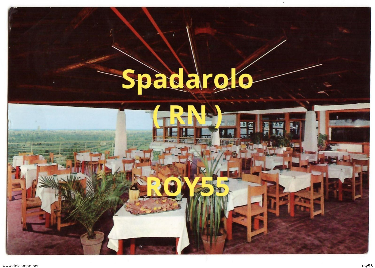 Emilia Romagna Rimini Spadarolo Frazione Di Rimini Via Verucchio Ristorante Da Giovannino (v.retro) - Hotel's & Restaurants
