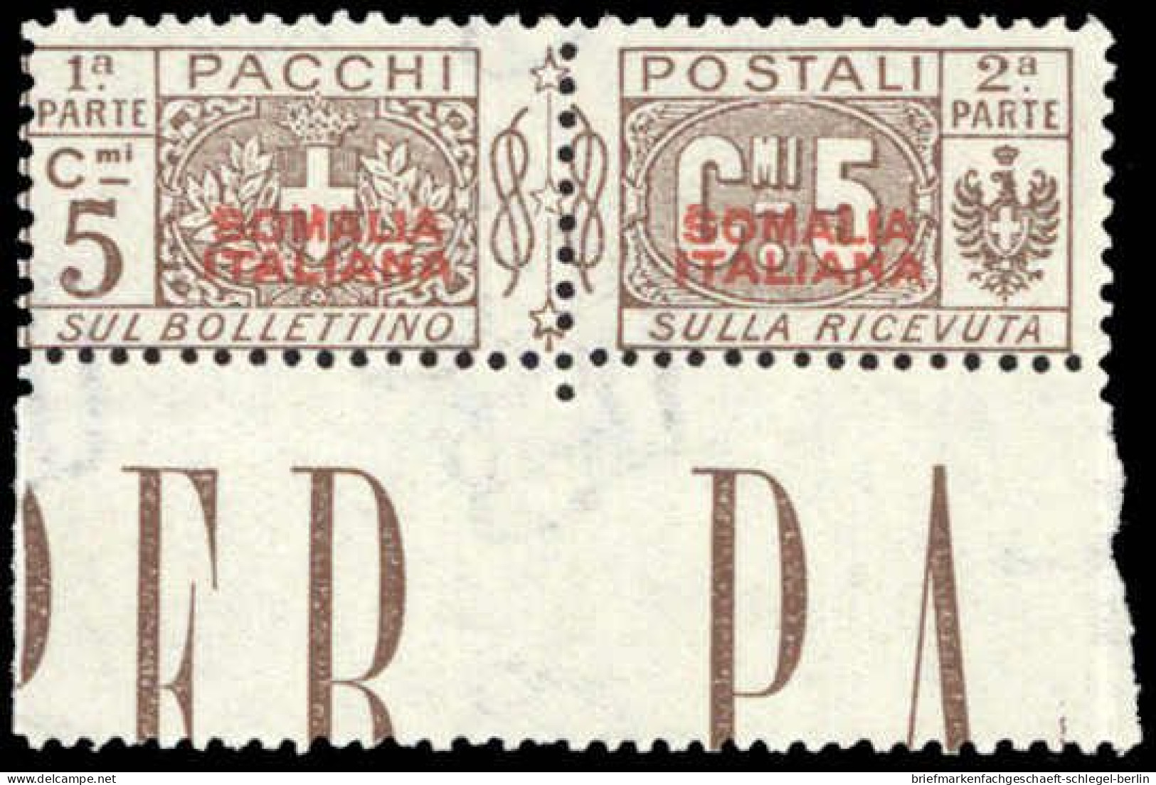 Italienisch Somaliland, 1926, Sassone P43, Postfrisch - Autres & Non Classés