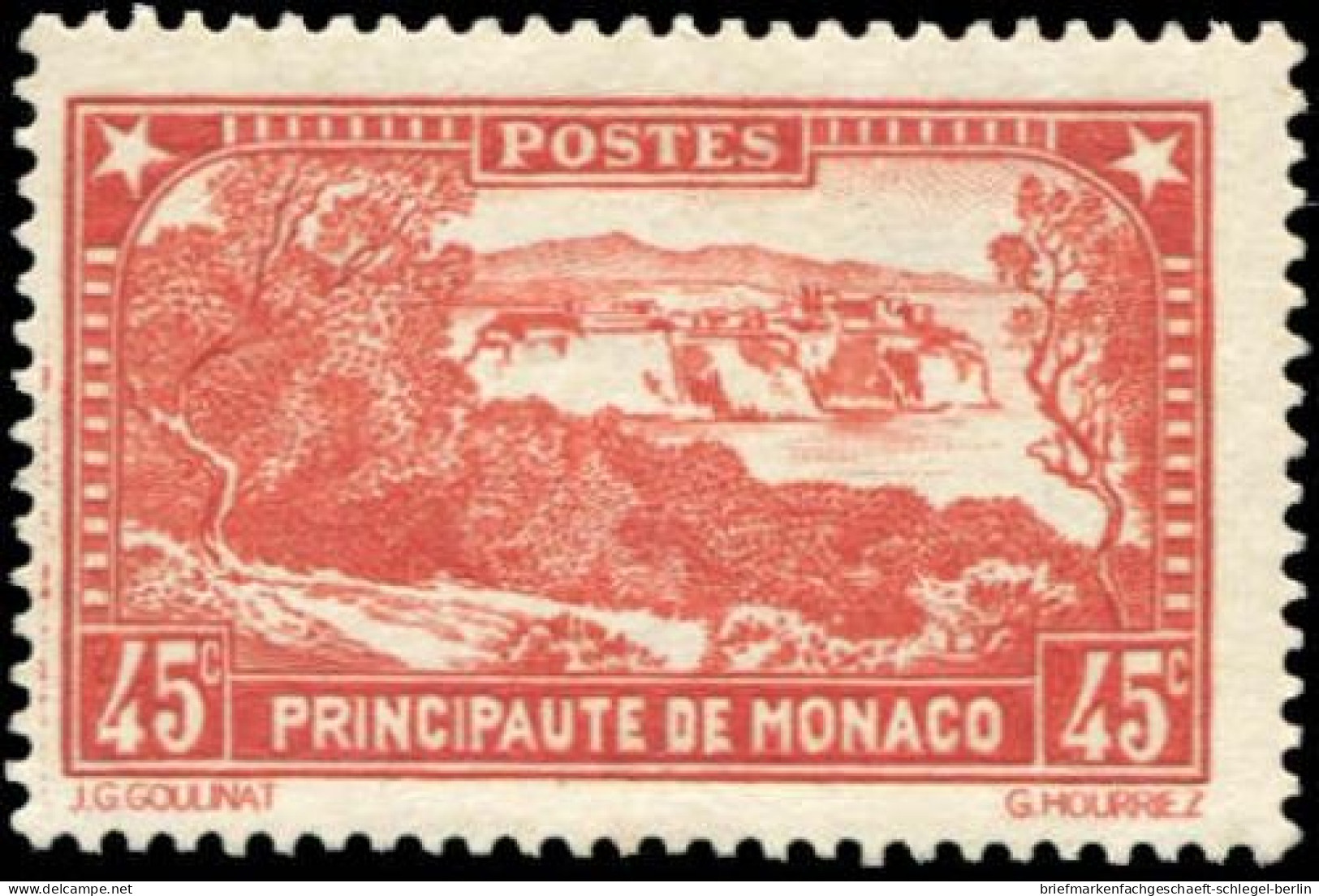 Monaco, 1933, 124 B, Postfrisch - Altri & Non Classificati