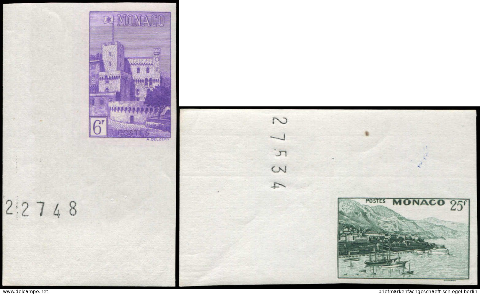 Monaco, 1940, Ex 231-45 U, Postfrisch - Other & Unclassified