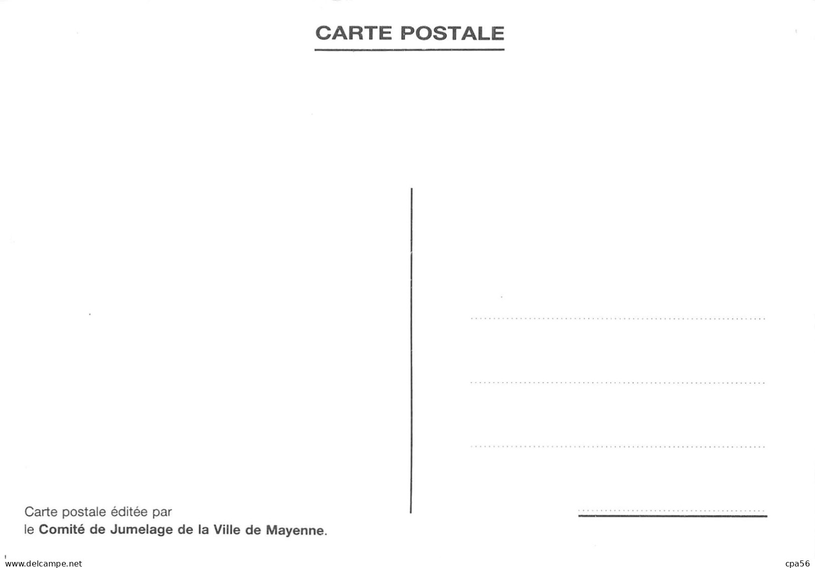 Devizes Mayenne Waiblingen - Karte JUMELAGE - Waiblingen