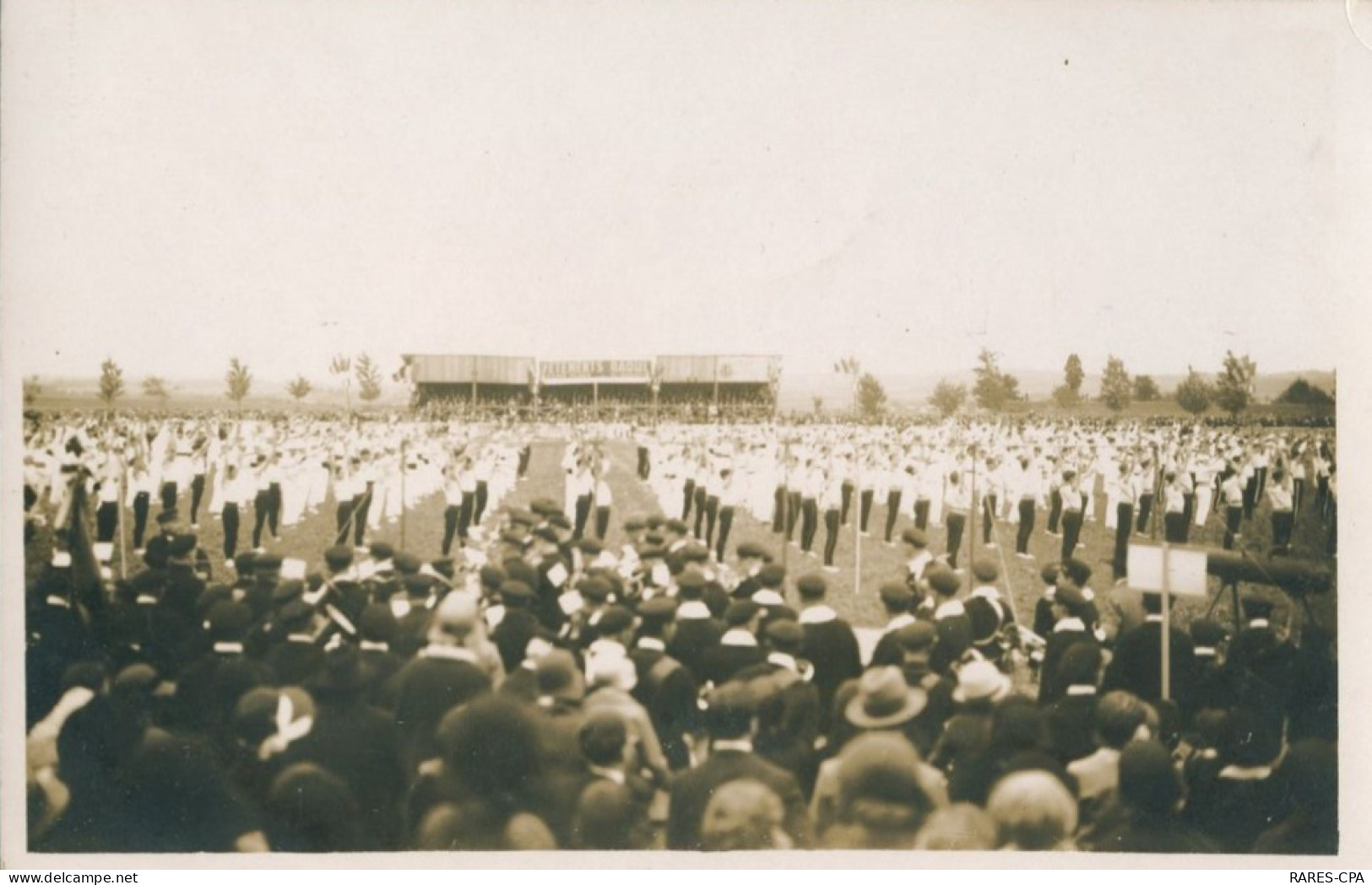 02 SAINT QUENTIN - Fete Fédérale De Gymnastique De 1910  - CPA PHOTO - TTB - Saint Quentin