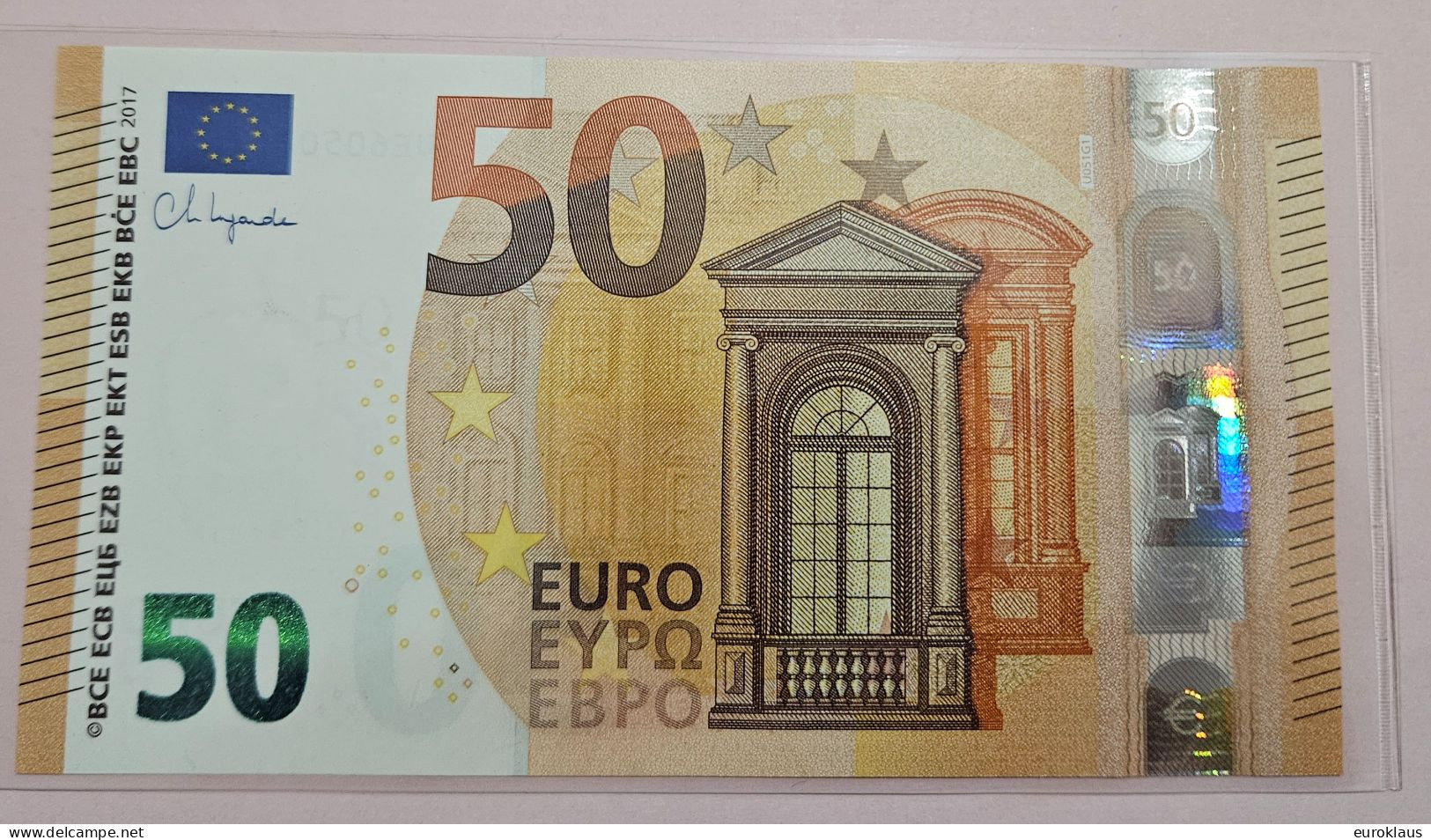 NEW U051G1 CHARGE 05 UE605* UNC NEUF - 50 Euro