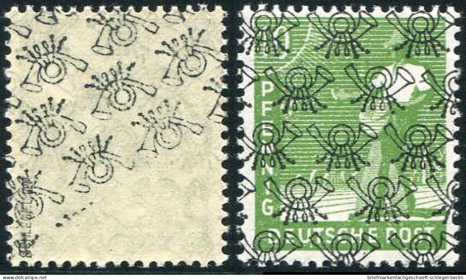 Amerik.+Brit. Zone (Bizone), 1948, 39 II DRDK, Postfrisch - Nuevos
