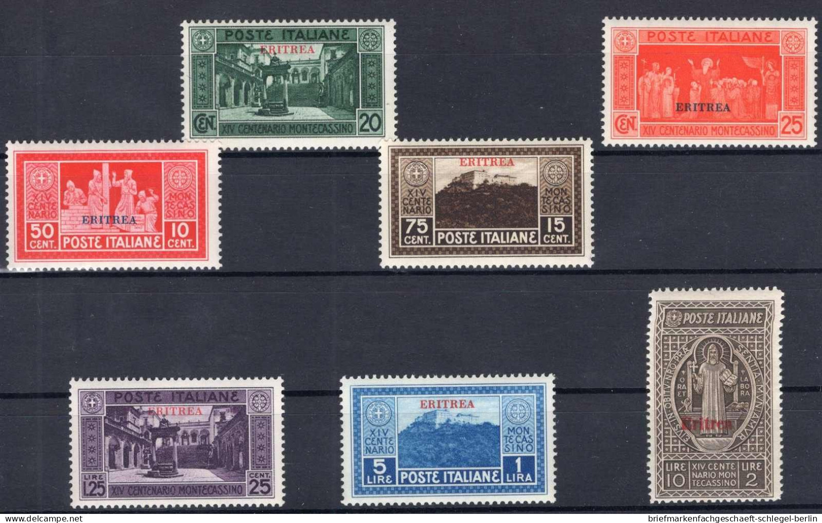 Italienisch Eritrea, 1929, 146-52, Postfrisch - Autres & Non Classés