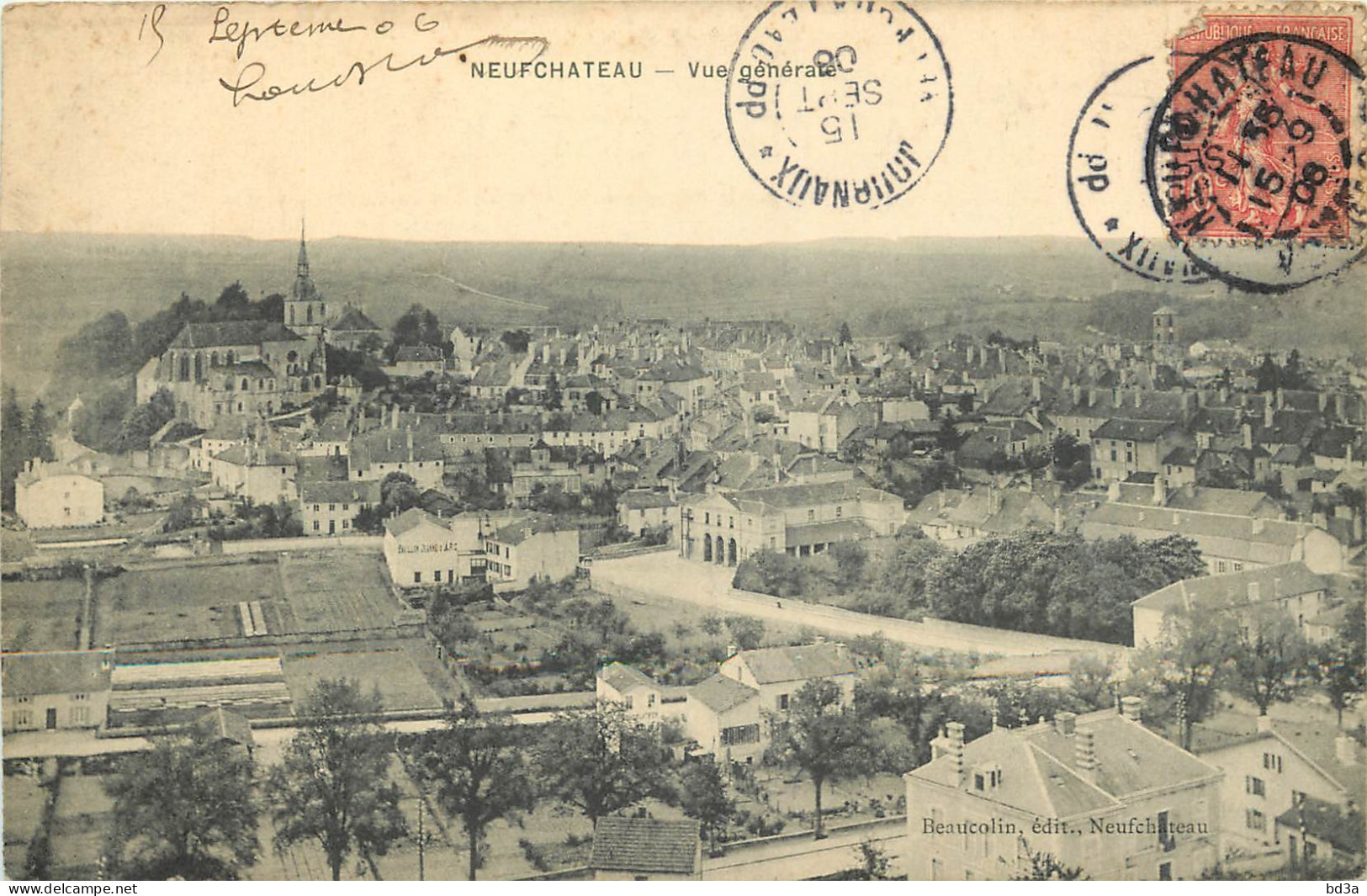  88   NEUFCHATEAU  VUE GENERALE - Neufchateau