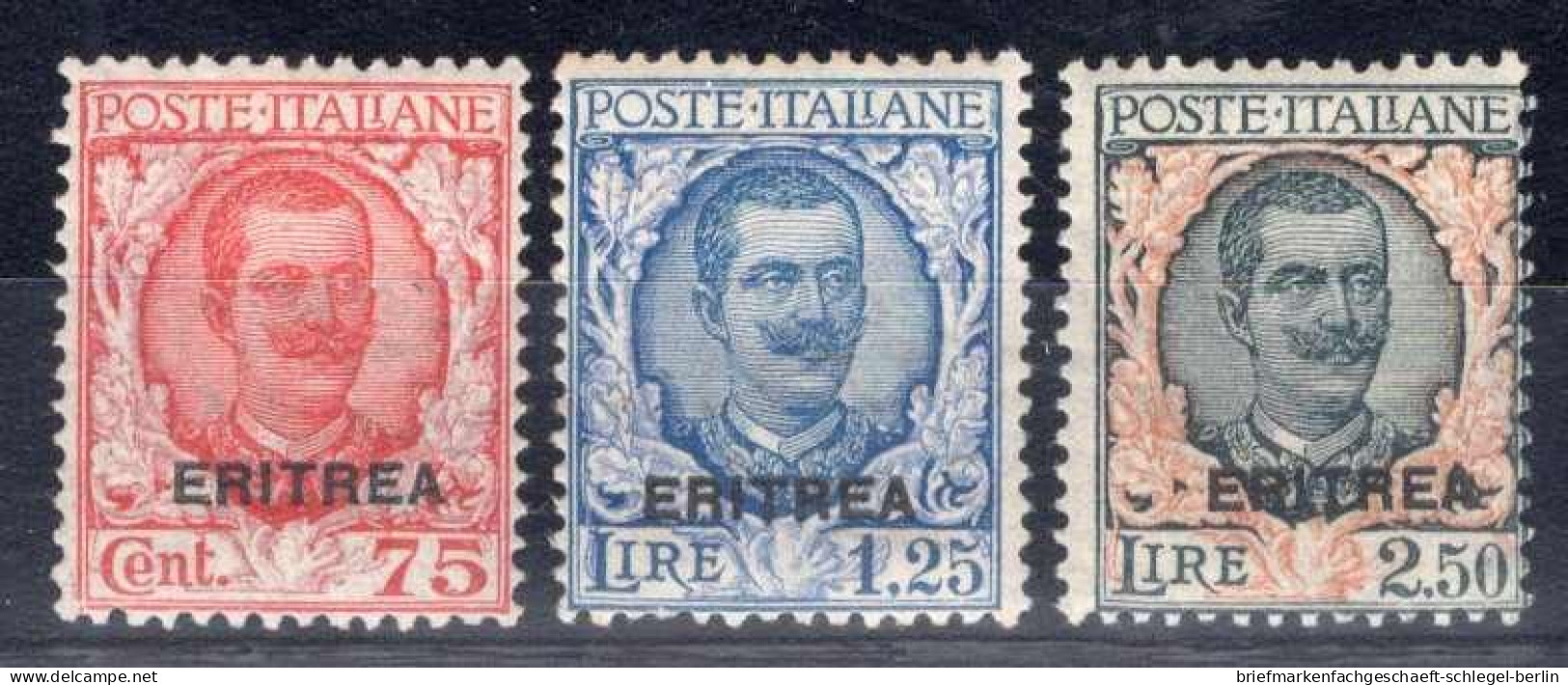 Italienisch Eritrea, 1926, 115-17, Postfrisch, Ungebraucht - Sonstige & Ohne Zuordnung