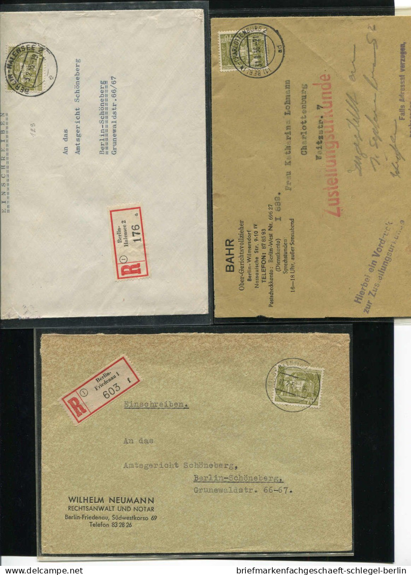 Berlin, 1955, 123, Brief - Altri & Non Classificati