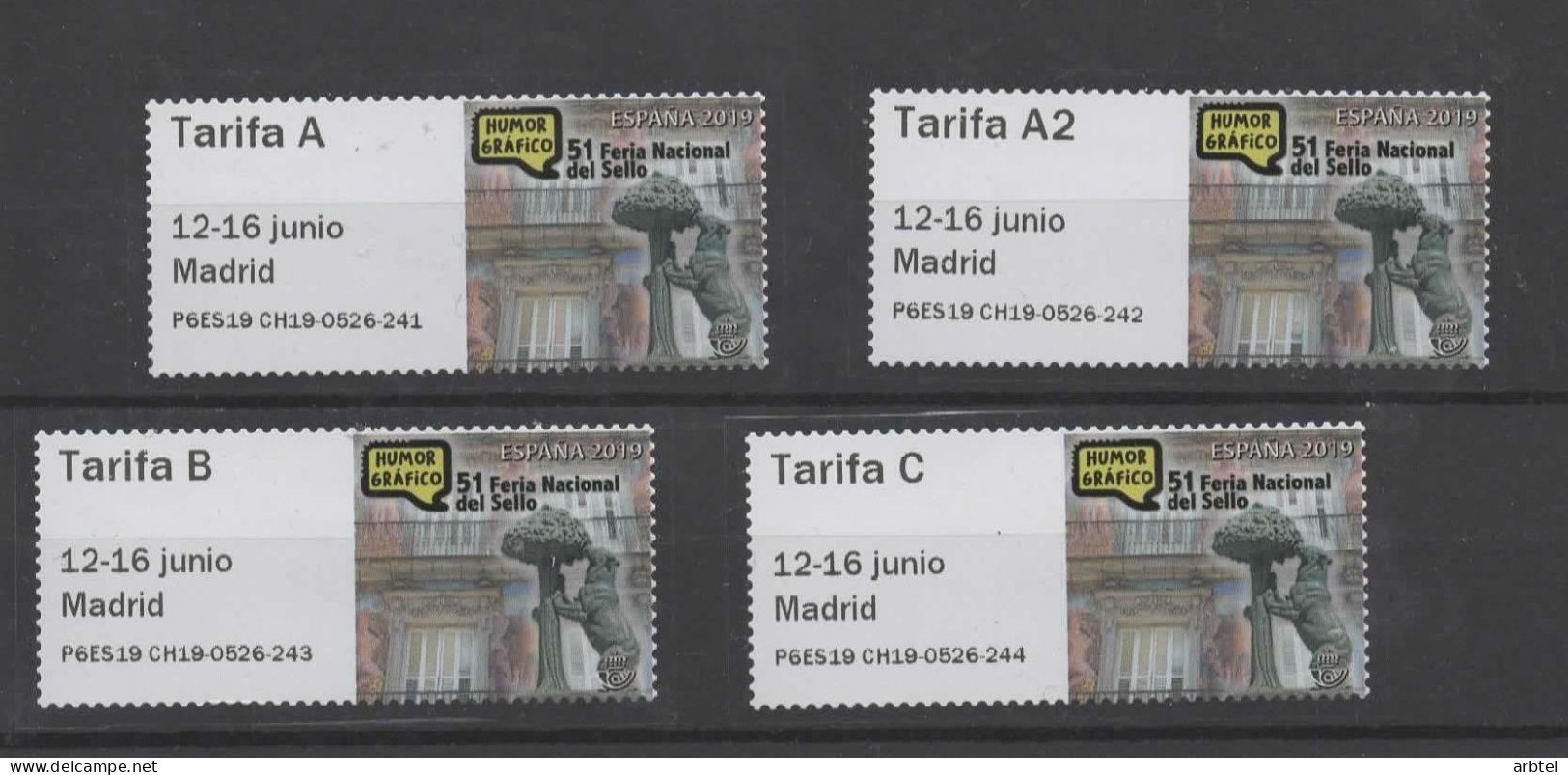 ESPAÑA SPAIN ATM FERIA NACIONAL DEL SELLO 2019 P6ES19 MADRID - Unused Stamps