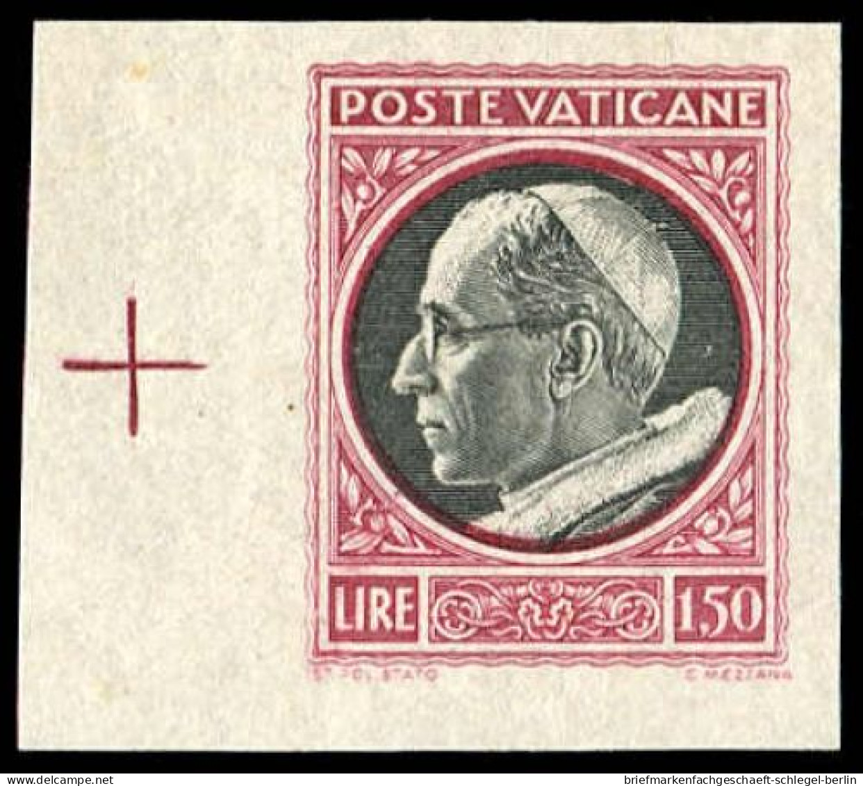 Vatikanstaat, 1945, 107 U, Postfrisch - Sonstige & Ohne Zuordnung