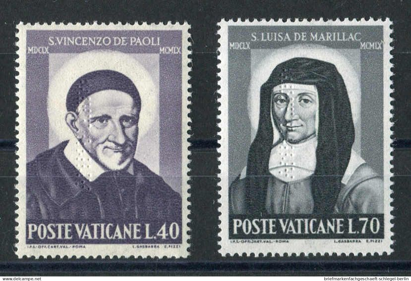 Vatikanstaat, 1960, 360-62 P, Postfrisch - Andere & Zonder Classificatie