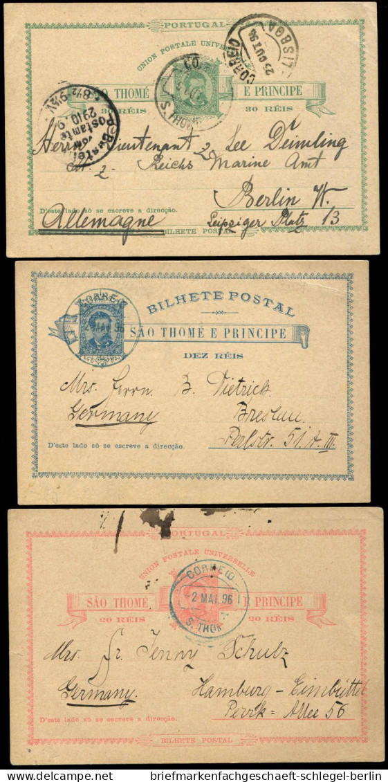 Sao Tomé Und Príncipe, 1894, Brief - São Tomé Und Príncipe