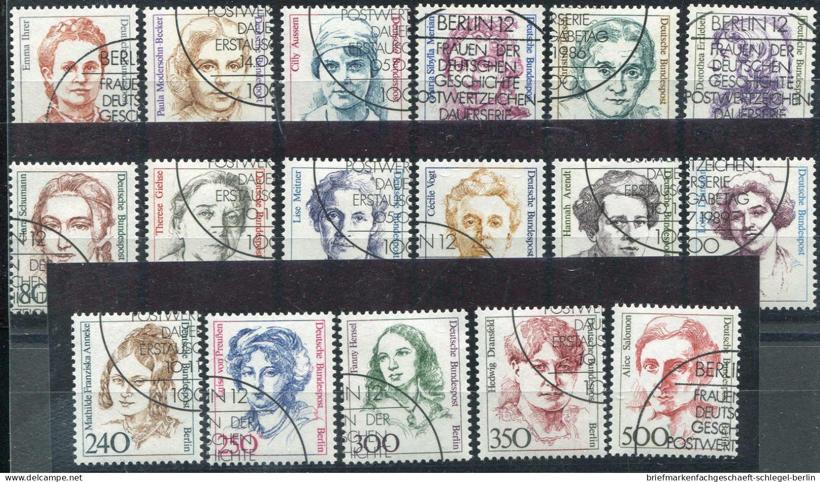 Berlin, 1986, 770-849, Gestempelt - Altri & Non Classificati