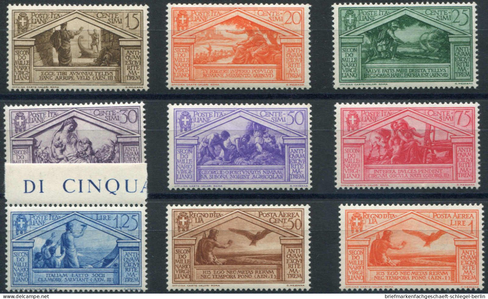 Italien, 1930, 345-57, Postfrisch - Non Classés