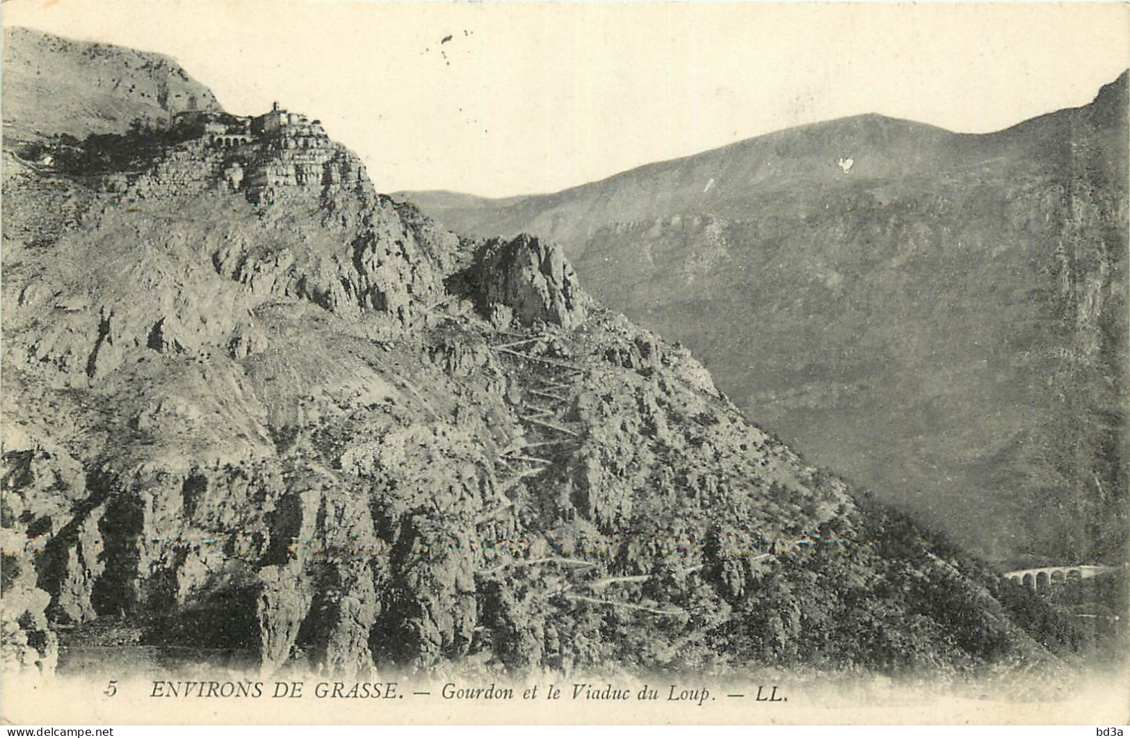  06   ENVIRONS DE GRASSE   GOURDON ET LE VIADUC DU LOUP - Gourdon