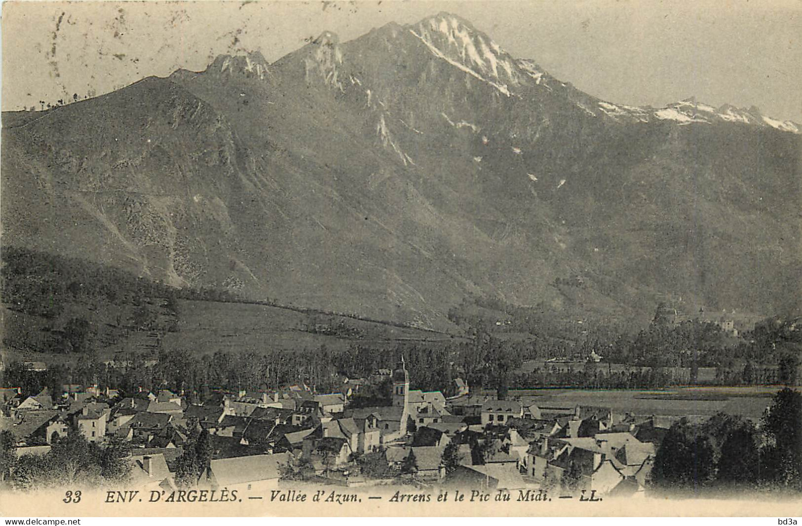  65   ARGELES GAZOST  VALLEE D'AZUN  ARRENS ET LE PIC DU MIDI - Argeles Gazost