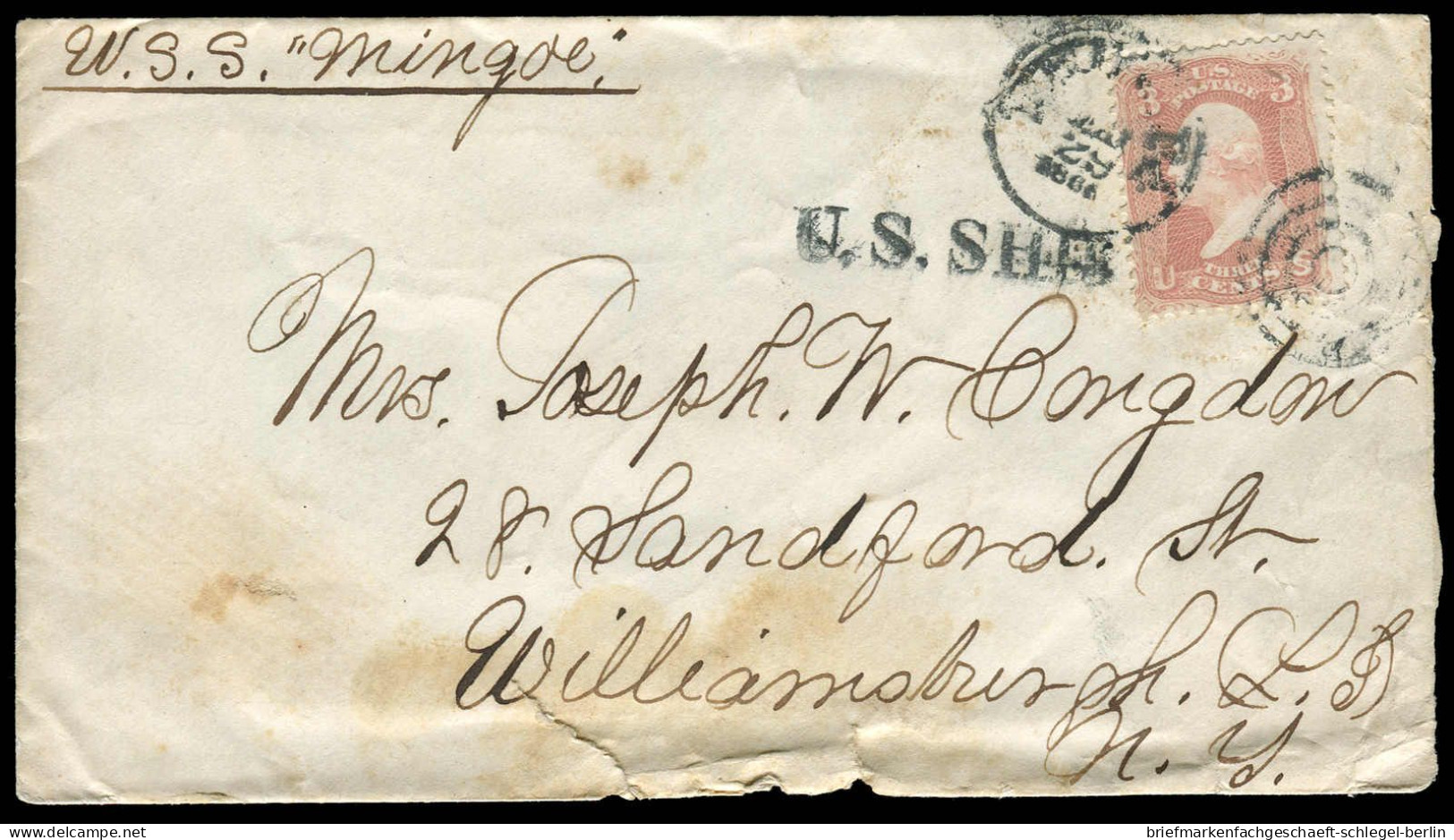 USA, 1864, Brief - Other & Unclassified