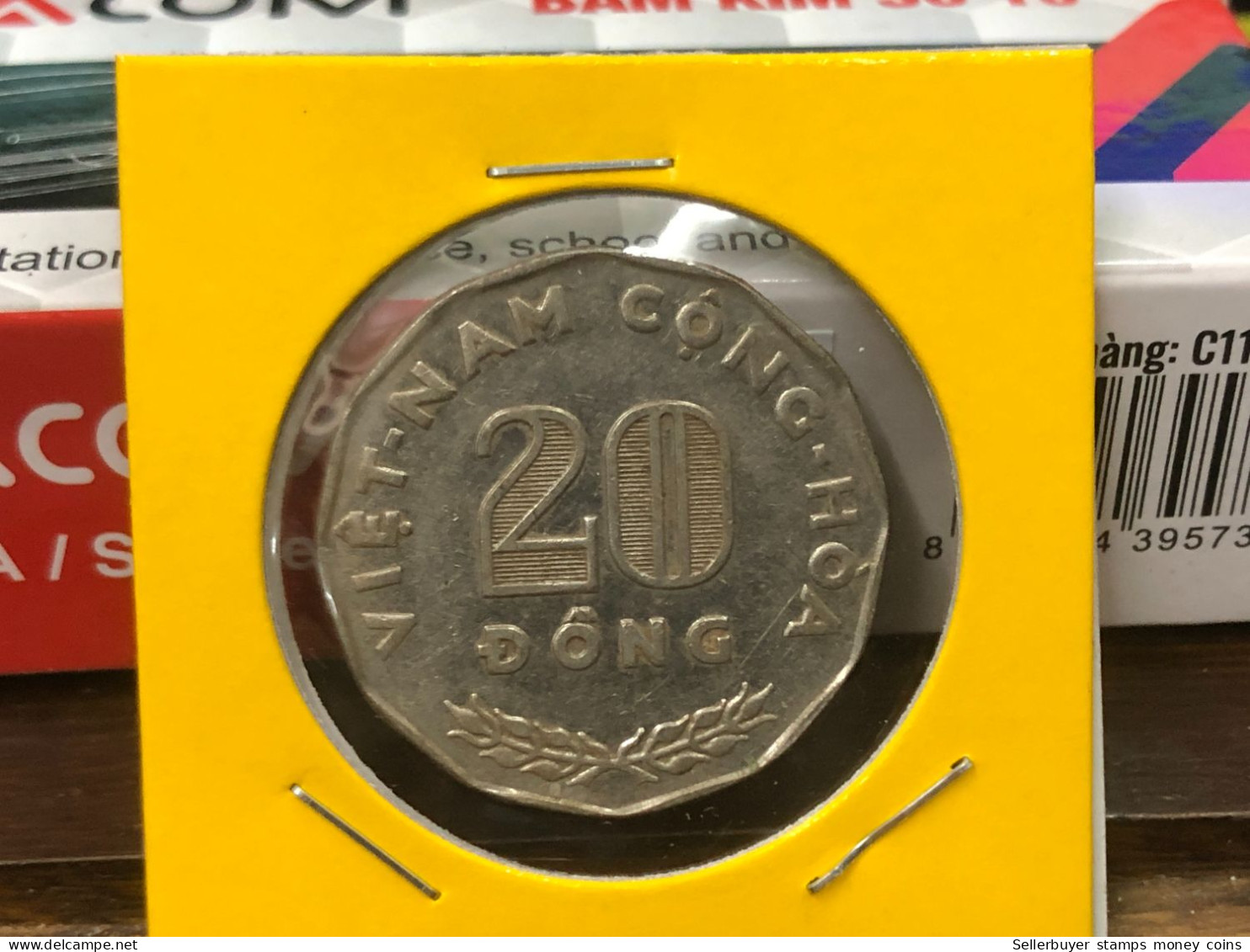 SOUTH VIET-NAM COINS 20 DONG 1968 KM#10-NICKEL CLAD STEEL -1 Pcs- Aunc No 1 - Viêt-Nam