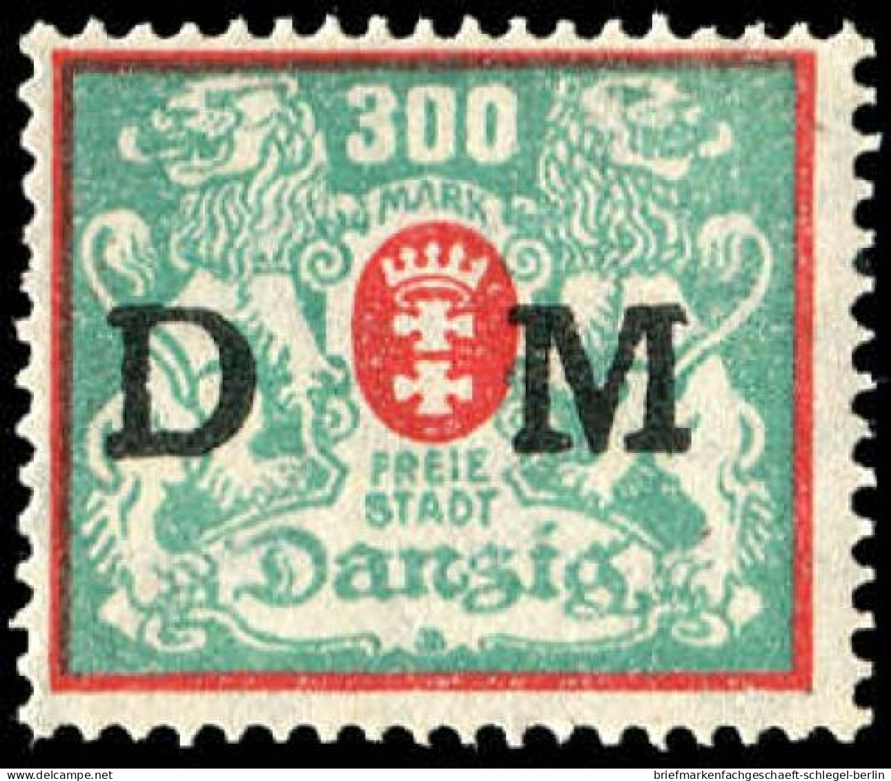 Danzig, 1922, 35YF, Postfrisch - Neufs